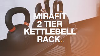 Mirafit 2 Tier Kettlebell Rack