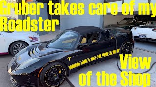 Gruber takes care of my Roadster @TeslaOwnersUS