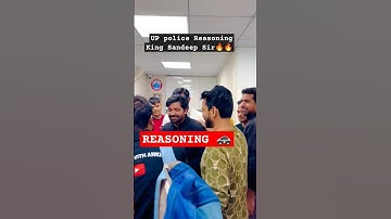 SANDEEP Sir Reasoning #sandeepsir #reasoning #police #uppolice #rojgar_with_ankit #upsi #trending