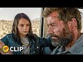 Logan & Laura - Driving To North Dakota Scene | Logan (2017) Movie Clip HD 4K