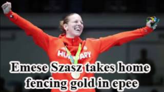 Details Emese Szasz takes home fencing gold in epee News