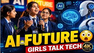 School Girls Reveal AI Secrets 🤯 | Future of Education 2026 | R-Studio 4K