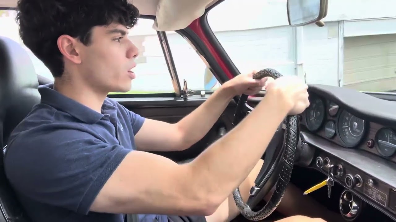 Volvo p1800 1973 test drive