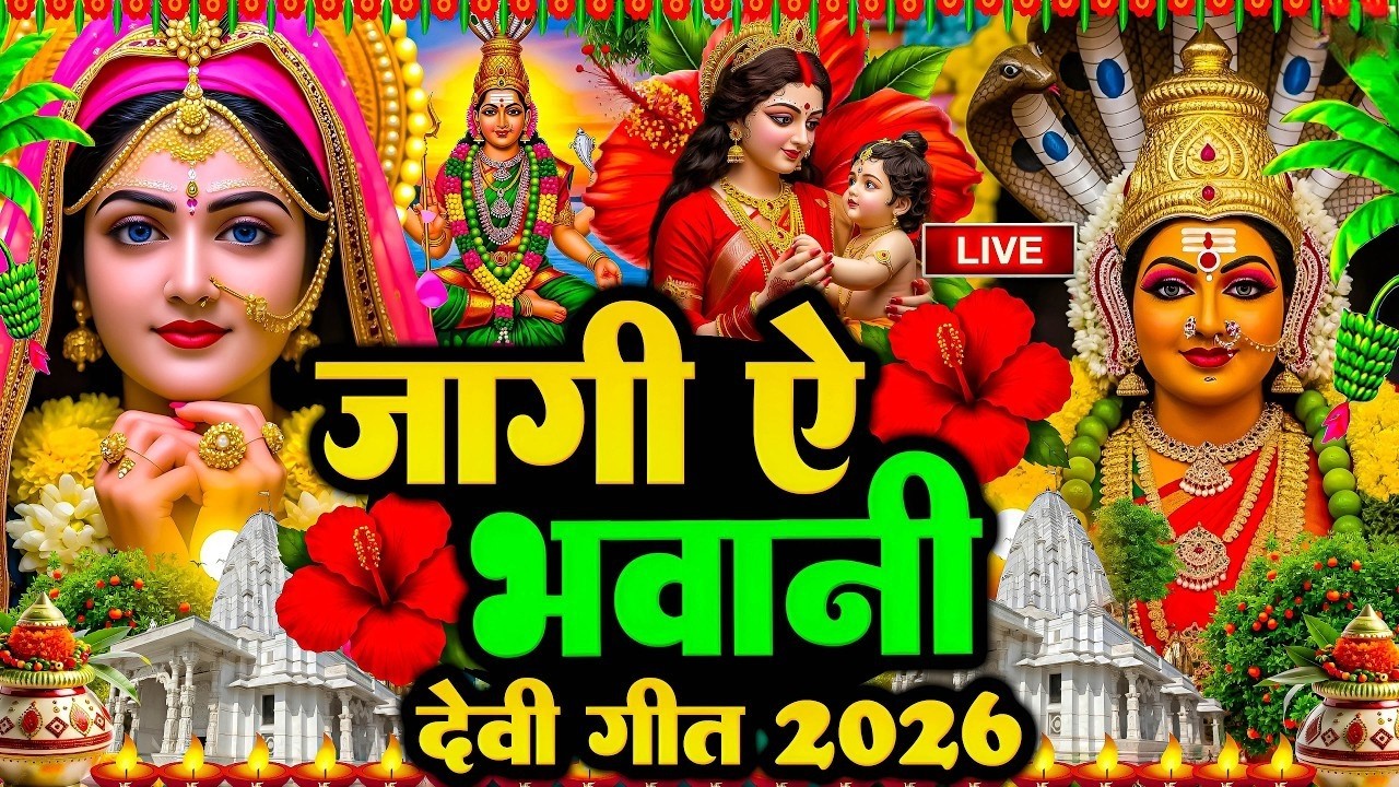 #न्यू देवी गीत 🌺 #जाग ए माई Durga Mata Bhajan 2026 | Bhojpuri devi geet | Durga puja navratri song