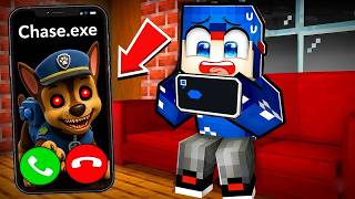 Chase De La Pat Patrouille Mappel Au Téléphone À 3H00 Du Matin Sur Minecraft