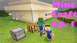 Minecraft - Building First Base