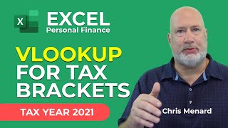 Excel VLOOKUP for Tax Brackets Year 2021 with Examples screenshot 2