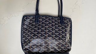 What fits inside the Goyard Mini Anjou