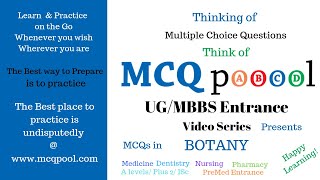 Quiz/MCQs on Botany - Taxonomy of Angiosperms -MCQ Quick Revision Series Free MCQs @ www.mcqpool.com screenshot 2