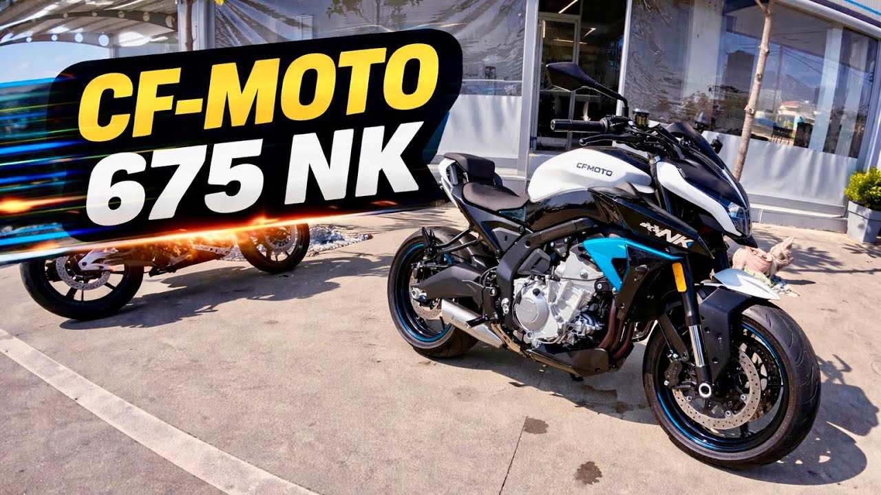 CF Moto 675 NK ( Wheelies, Sound ) Enjoy 25 min Video ! [4K] - YouTube