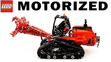 Squeeze the motors PART 1: Motorized LEGO Technic 42094 Tracked Loader set