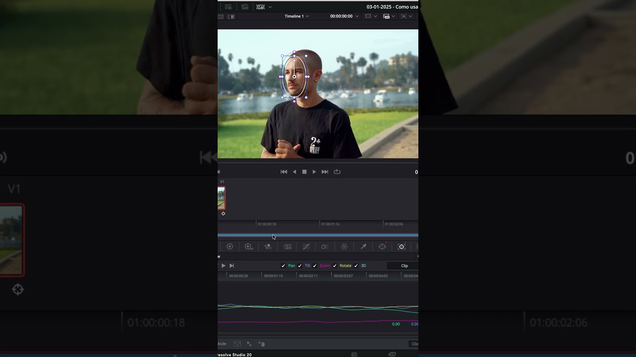 APRENDA A CENSURAR UM ROSTO NO DAVINCI RESOLVE