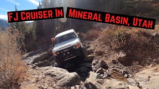 Mineral Basin Trail // Toyota FJ Cruiser // American Fork Canyon Utah