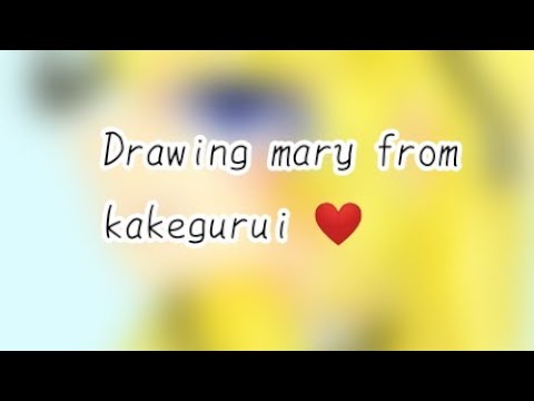 Drawing Mary From Kakegurui In My Own Art Style Speedpaint Sherbet Lemonarry Youtube