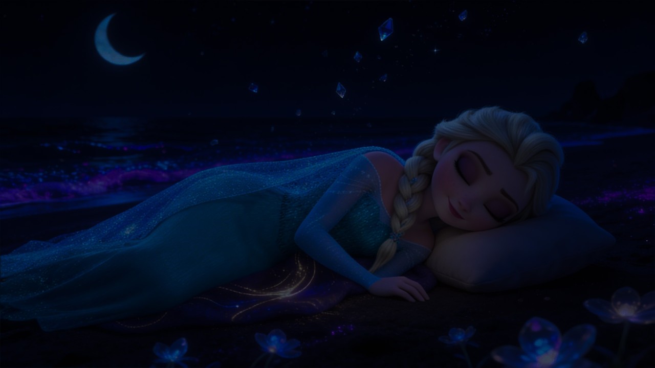 [NO ADS] Relaxing Music — Frozen Piano | Elsa Anna Sleep · Calm ...