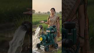 Bharat Industries 5 HP 4×4 PORT Water Cooled Diesel Pump Set