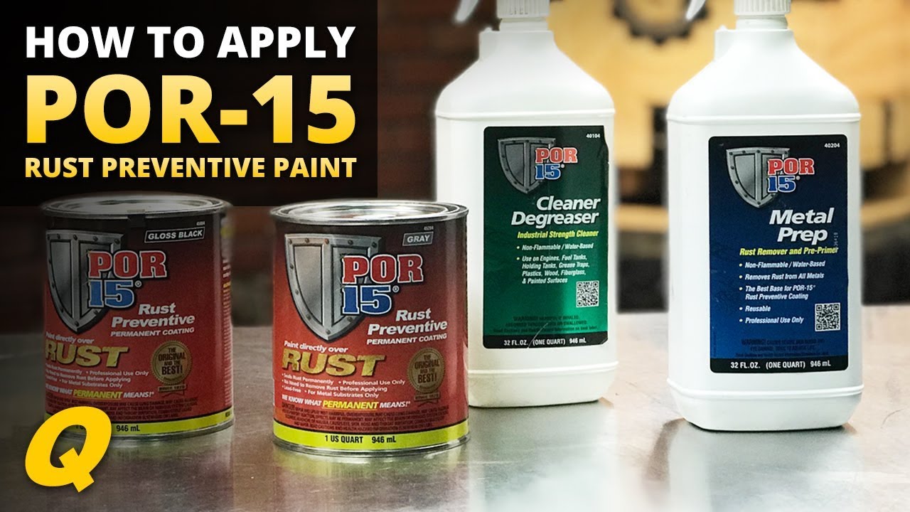 The 3 Step POR-15 Stop Rust System » POR-15 Builds