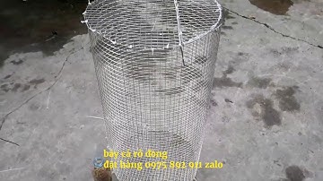 Bẫy cá rô đồng ,