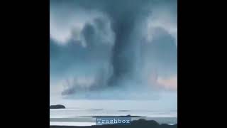 when sea and cloud meets