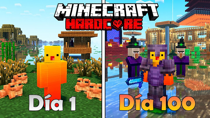 100 DÍAS en UN MUNDO SOLO DE PANTANOS en MINECRAFT HARDCORE