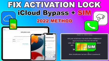 (2022) Fix Activation Lock/iCloud Bypass With Sim/Signal iPhone/iPad| Unlock/iCloud Activation Lock