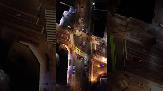 100m Above: Stunning 4-Way Road View | DJI Mini 3 Short