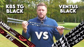 KBS TG Black vs Ventus Black [Golf Shaft Testing]