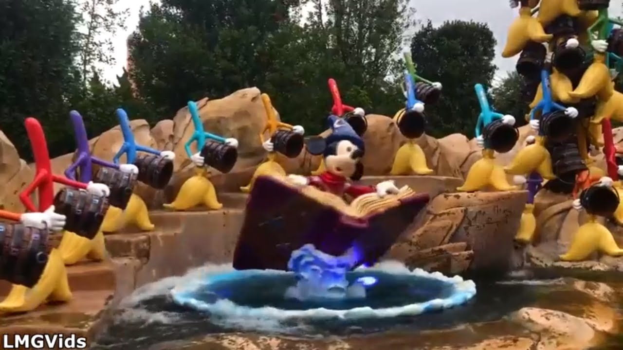 Voyage to the Crystal Grotto Boat ride Shanghai Disneyland - Complete ridethrough 60fps