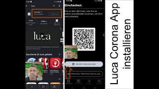 📲 Luca App installieren. QR Code lesen und zeigen screenshot 2