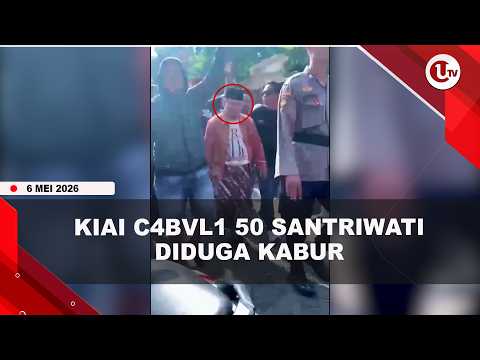 KIAI TERSANGKA PENC*BVLAN 50 SANTRIWATI MANGKIR PEMERIKSAAN, DIDUGA KABUR | U-NEWS