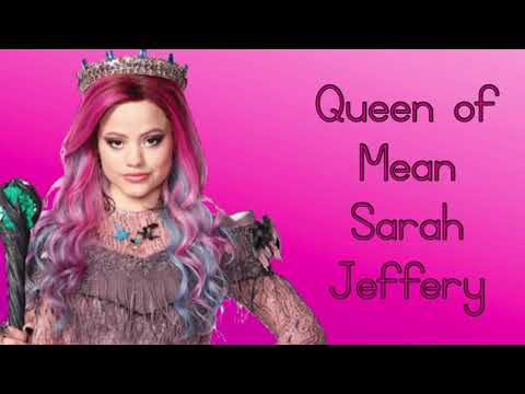 Queen Of Mean Lyrics Sarah Jeffery Youtube