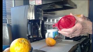 A Simple Way to Freeze Freshly Squeezed Orange Juice