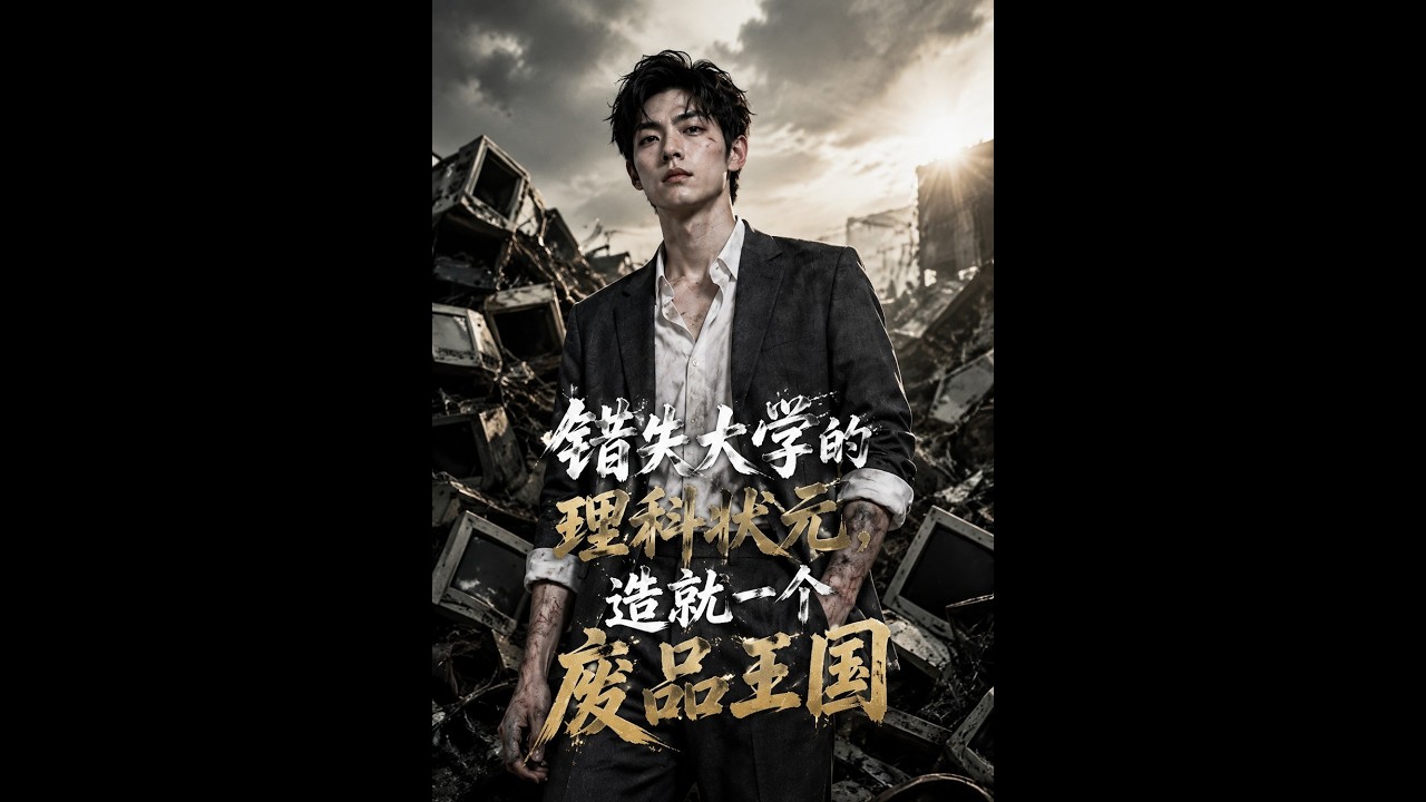 【一口气看完】《错失大学的理科状元，造就一个废品王国》#短剧 #AI短剧 #逆袭 #drama #爽剧 #鲨鱼先生