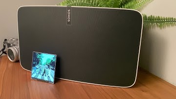 Hyperpixel 4.0 screen showing Sonos album art on Raspberry Pi
