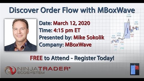 MBoxWave Official NinjaTrader Webinar - March 12 2020