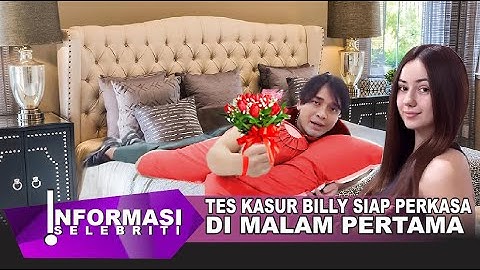 BILLY SYAHPUTRA'S MATTRESS TEST IS READY TO BE MIGHTY ON VIKA'S FIRST NIGHT, OKAY YES