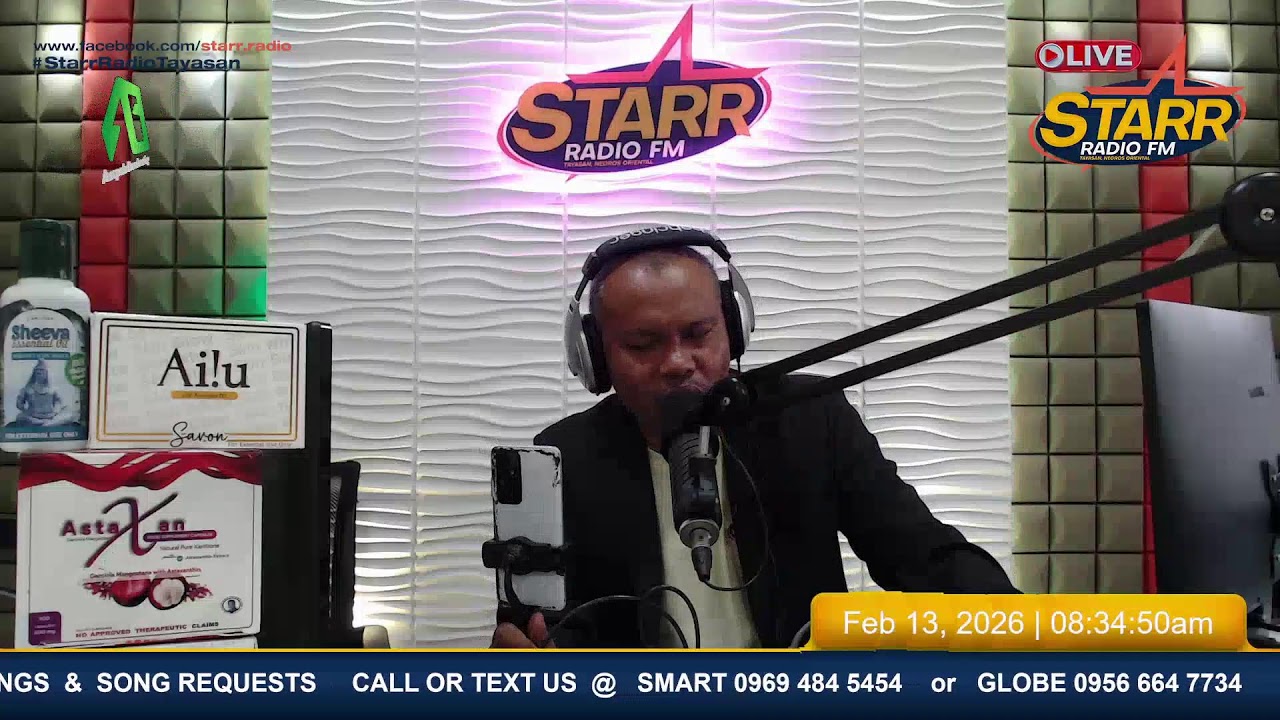 HANDOS BALITA MONDAY-FRIDAY 7:00 AM-8:40 AM   FEBRUARY 13, 2026 FRIDAY EDITION