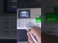 اضافة وتعديل المستخدمين وانشاء تقارير لاجهزة بصمه الاصبع Zkteko Lx50 