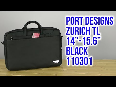 Распаковка PORT Designs Zurich TL 14"-15.6" Black 110301