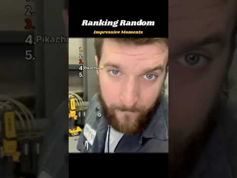 Ranking Random Impressive Moments #ranking #impressive #top5