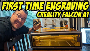 Voor het eerst een lasergraveerder gebruiken! Uitpakken van de Creality Falcon A1
