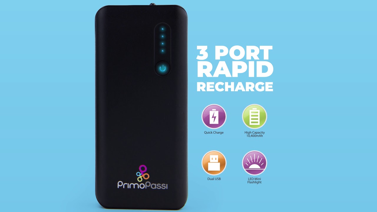 Primo Passi - Fast Portable Power Bank