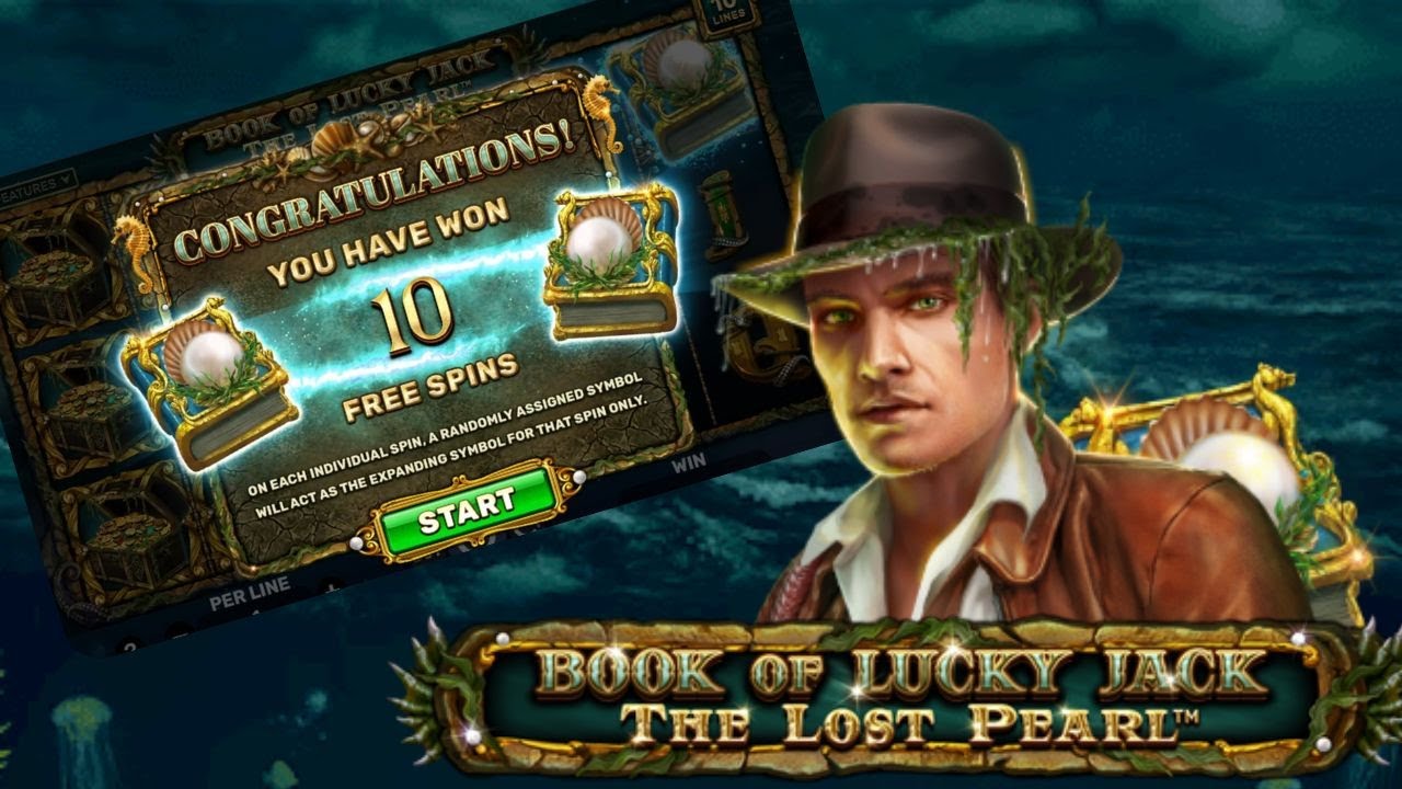 Book of Lucky Jack The Lost Pearl Slot Review | Demo & Free Play | RTP Check video preview