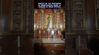 Capilla de las #Reliquias de #SanFrancisco de #Asis donde se hospedó en #Roma #Italia Capilla de las #Reliquias de #SanFrancisco de #Asis donde se hospedó en #Roma #Italia