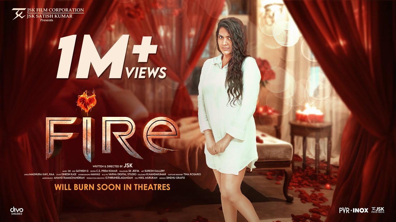 Fire    Glimpse of Rachitha as Meenakshi  Will Burn Soon In Theatres  JSK Prime Media
