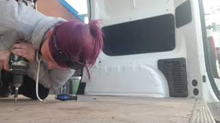 Van build day 1 part 2