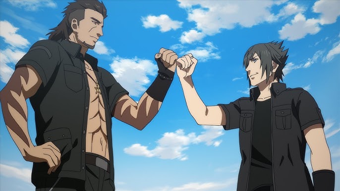 The second episode of the Final Fantasy XV Brotherhood anime is