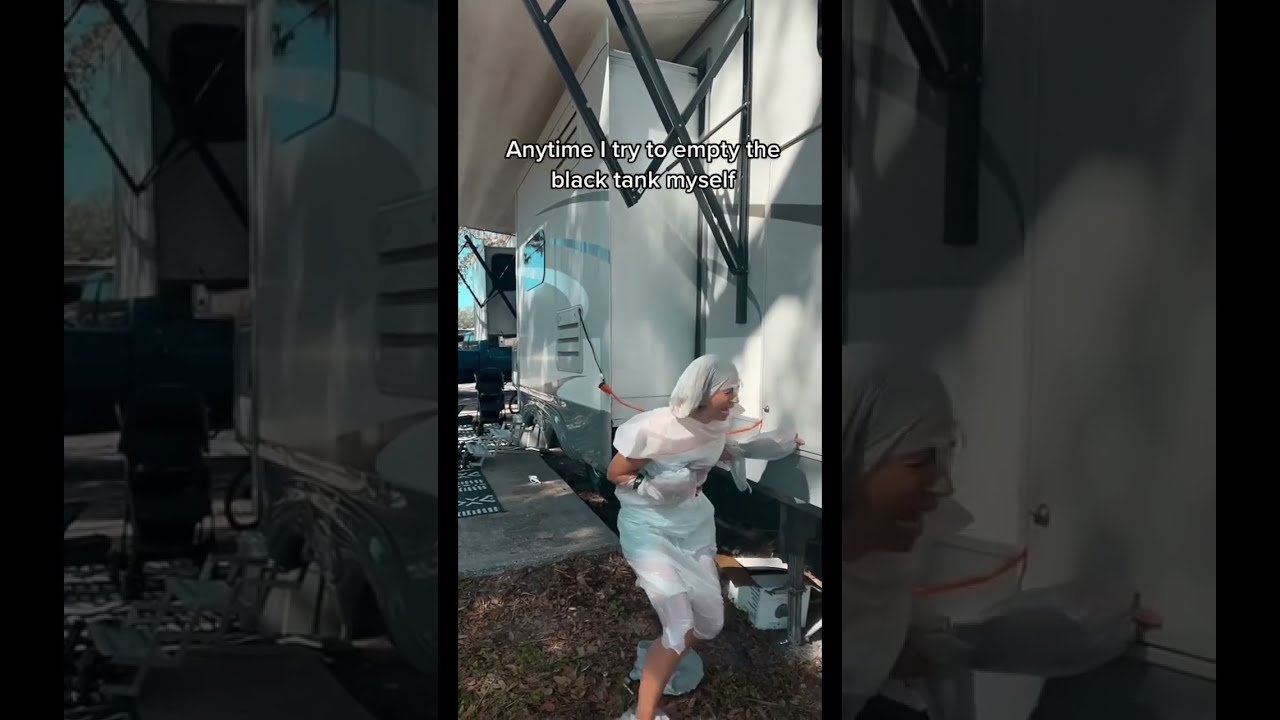 Anytime I Try To Empty The Black Tank Myself Rvhumor Rvfunny Blacktank Funnytok
