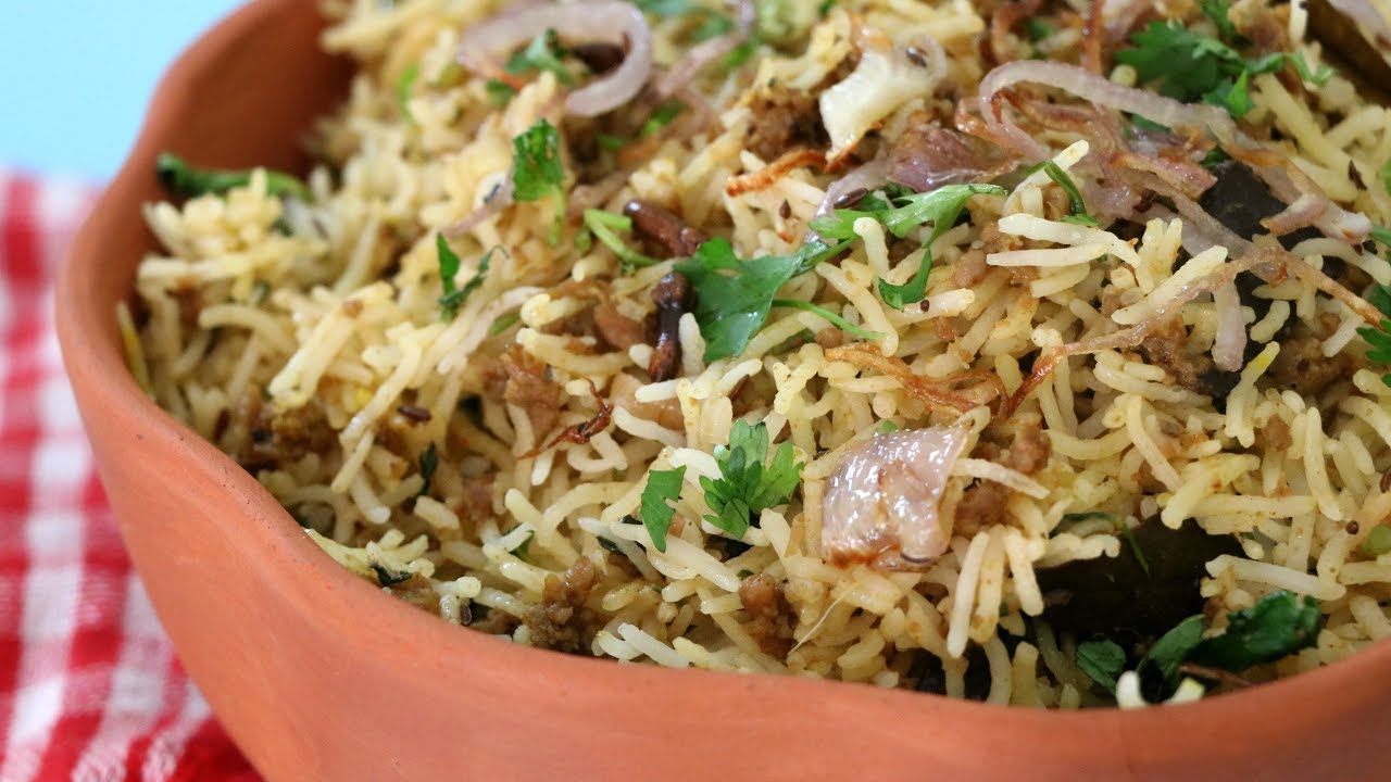 KHEEMA PULAO | Easy Mutton kheema Pulao | Kheema Rice | By Chef Aadil Hussain