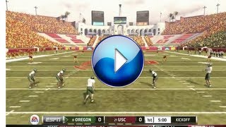 NCAA Football 13 - NEW NCAA Football 13 Gameplay Clips feat. Maryland & Michigan Review